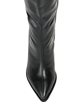 Journee Collection Women's Daria Extra Wide Calf Western Boots