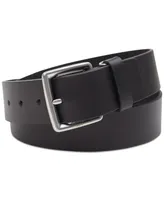 Calvin Klein Jeans Men's Leather Belt with Keeper Ring