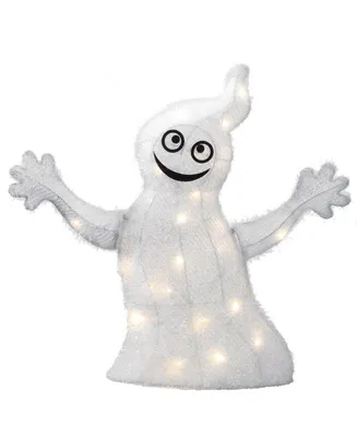 National Tree Company 18" Pre-Lit Smiling Ghost