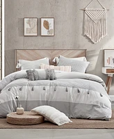 Pier Home Panama Stripe 3-Pc. Comforter Set, Full/Queen