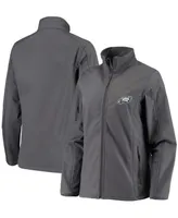 Women's Charcoal Philadelphia Eagles Full-Zip Sonoma Softshell Jacket