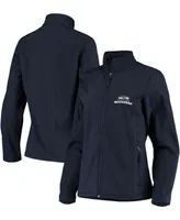 Women's College Navy Seattle Seahawks Full-Zip Sonoma Softshell Jacket