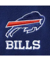 Men's Royal Buffalo Bills Houston Fleece Full-Zip Vest