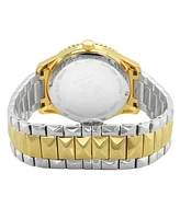 GV2 Women's Venice Two-Tone Stainless Steel and Ion Plating Swiss Quartz Bracelet Watch 38.5 mm