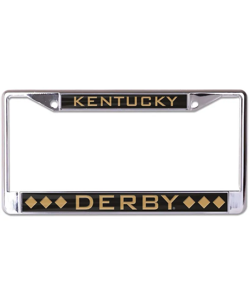 Multi Kentucky Derby Inlaid License Plate Frame