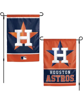 Multi Houston Astros 12" x 18" Double-Sided Garden Flag