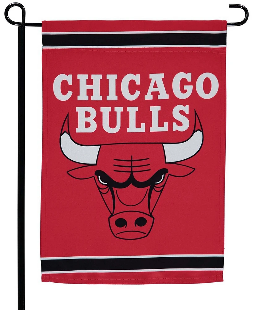 Multi Chicago Bulls 12" x 18" Double-Sided Garden Flag