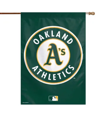 Multi Oakland Athletics 28" x 40" Circle Logo House Flag