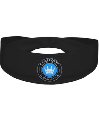 Black Charlotte Fc Primary Logo Cooling Headband