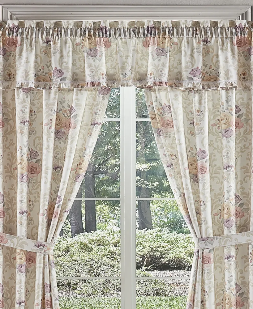 Royal Court Chardonnay Window Valance, 17" x 72"