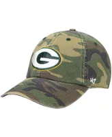 '47 Brand Green Bay Packers Woodland Clean Up Adjustable Cap