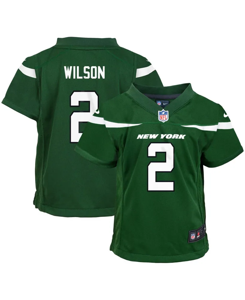 Infant Nike Zach Wilson Gotham Green New York Jets Game Jersey