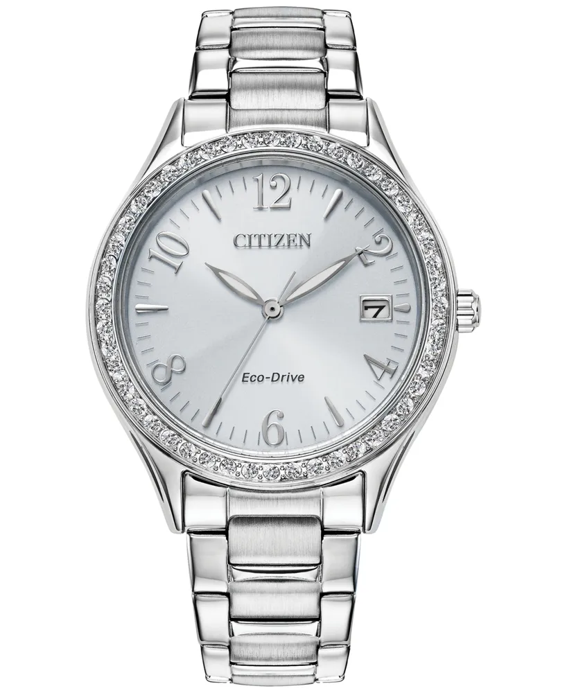 Citizen Women's Eco Drive Classic Stainless Steel Bracelet Watch 34mm