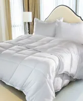 Superior Striped Down Alternative Comforter Collection