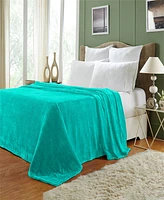 Superior Wrinkle Resistant Plush Fleece Blanket, King