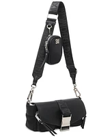 Steve Madden Women's Bmove Crossbody Bag and Removable Pouch