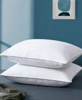 Unikome 2 Pack Goose Down Feather Bed Pillows Pillow In Pillow Design