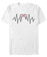 Men's Minnie Mouse Heartline Short Sleeve T-shirt