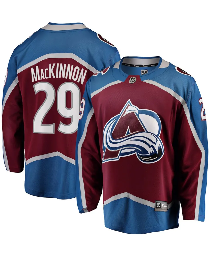 Men's Fanatics Nathan MacKinnon Burgundy Colorado Avalanche Breakaway Player Jersey