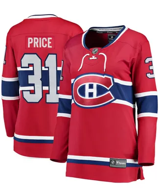 Women's Carey Price Red Montreal Canadiens Home Breakaway Player Jersey