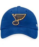 Men's Blue St. Louis Blues Core Primary Logo Adjustable Hat