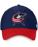 Men's Navy Columbus Blue Jackets Core Primary Logo Flex Hat