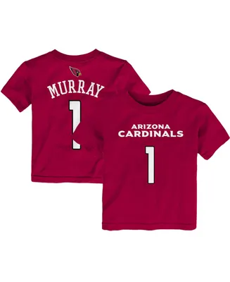 Toddler Kyler Murray Cardinal Arizona Cardinals Mainliner Player Name Number T-shirt