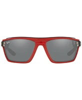 Ray-Ban RB4370M Scuderia Ferrari Collection 64 Unisex Sunglasses