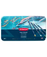 Derwent Inktense Pencil Tin Set, 36 Colors