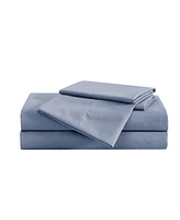 London Fog Garment Wash Solid Piece Sheet Set