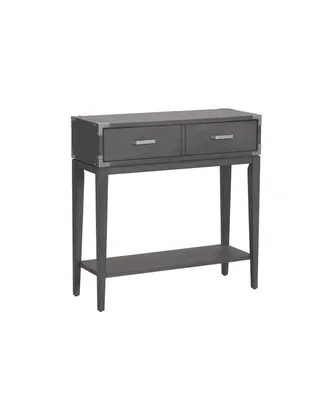 Leick Home Beckett Hall Stand, Anthracite, Pewter