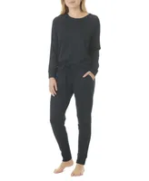 Women's Hacci Long Sleeve Pajama Set