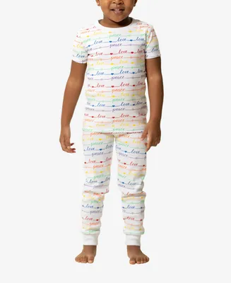 Pajamas for Peace and Love Baby Boys Girls 2-Piece Pajama Set