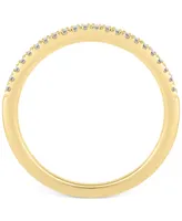 Diamond Halo Bridal Set (3/4 ct. t.w.) in 14k Yellow and White Gold