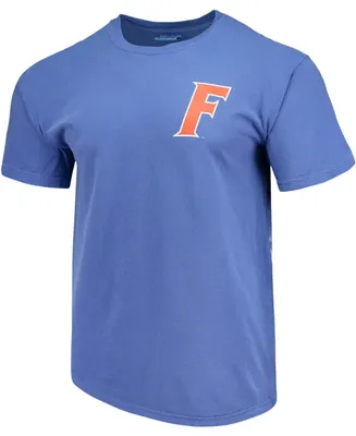 Men's Royal Florida Gators Baseball Flag Comfort Colors T-shirt