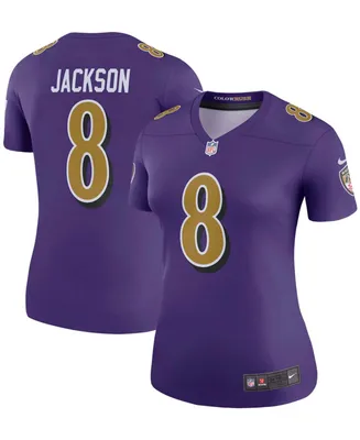 Women's Lamar Jackson Baltimore Ravens Color Rush Legend Player Jersey