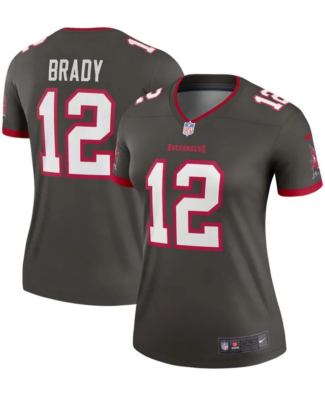 Women's Nike Tom Brady Red Tampa Bay Buccaneers Legend Jersey 