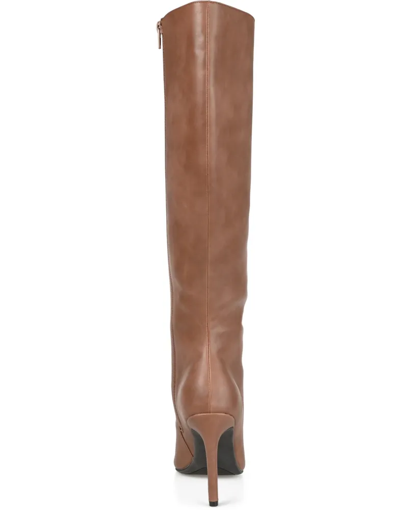 Journee Collection Women's Glenda Wide Calf Tall Boots