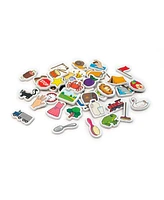 Junior Learning Magnetic Learning Foam-Like Blend Objects Educational Learning Set, 40 Pieces