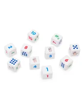 Junior Learning Counting Cubes Educational Learning Set, 10 Cubes