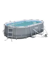 Bestway - Power Steel 14' x 8'2" x 39.5" Above Ground Pool Set