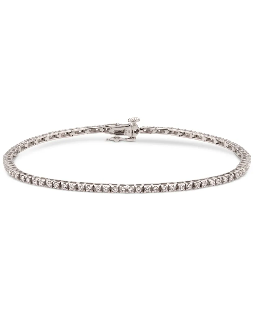 Diamond Tennis Bracelet (1-1/2 ct. t.w.) in 10k White Gold