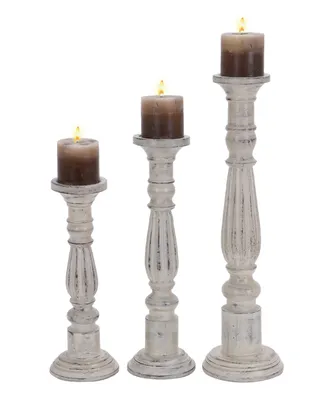 Traditional Candle Holders, Set of 3