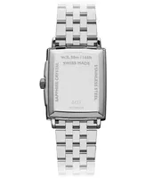 Raymond Weil Men's Swiss Toccata Stainless Steel Bracelet Watch 29x37mm