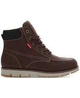 Levi's Men's Dean Wx Ul Faux-Leather Rugged Casual Hiker Chukka Boots
