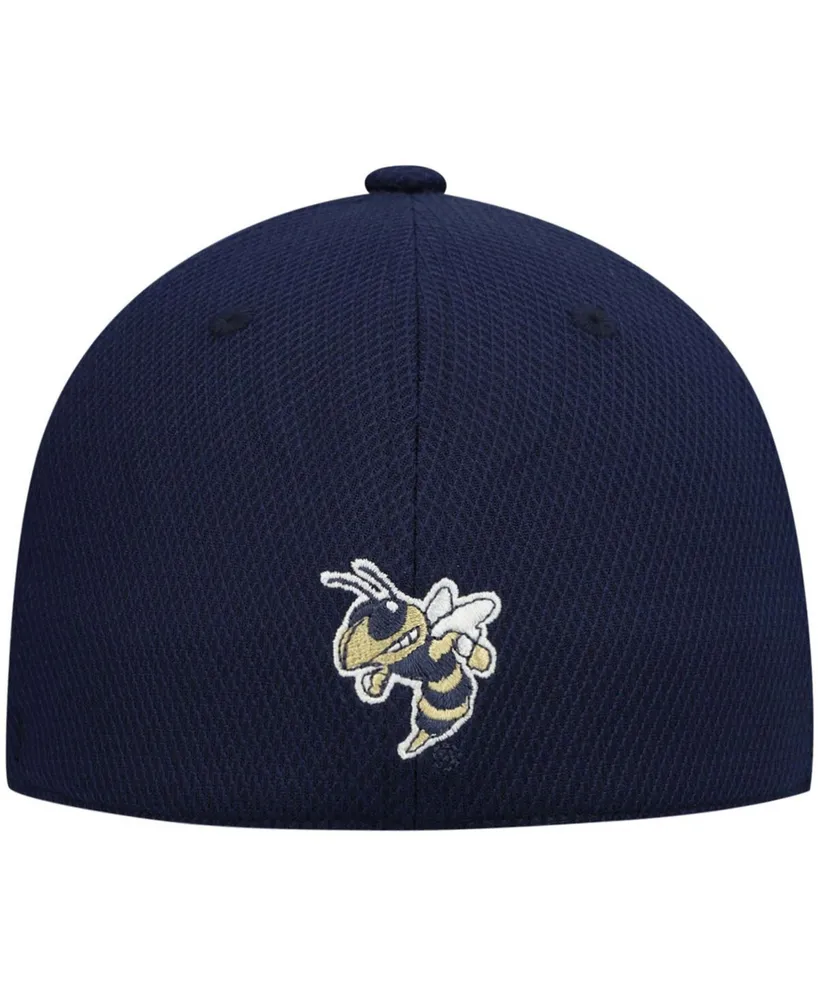 Men's Navy Georgia Tech Yellow Jackets 2021 Sideline Coaches Aeroready Flex Hat