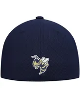 Men's Navy Georgia Tech Yellow Jackets 2021 Sideline Coaches Aeroready Flex Hat