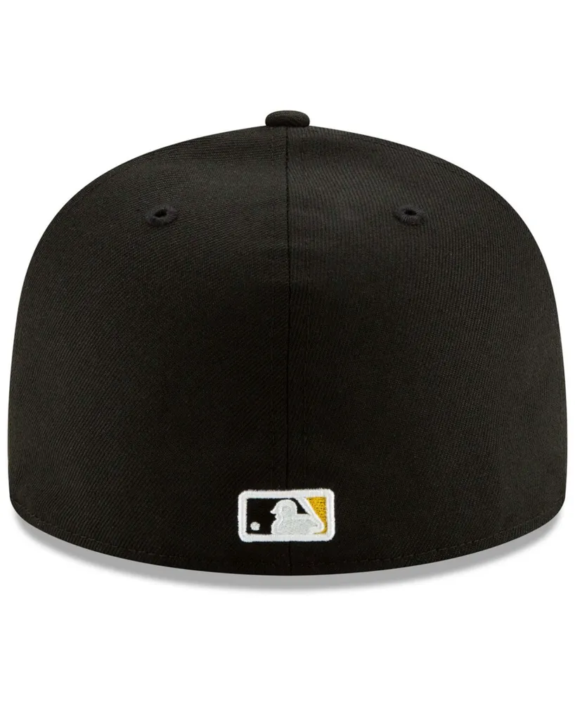Men's Black Pittsburgh Pirates Alternate 2 Authentic Collection On-Field 59FIFTY Fitted Hat