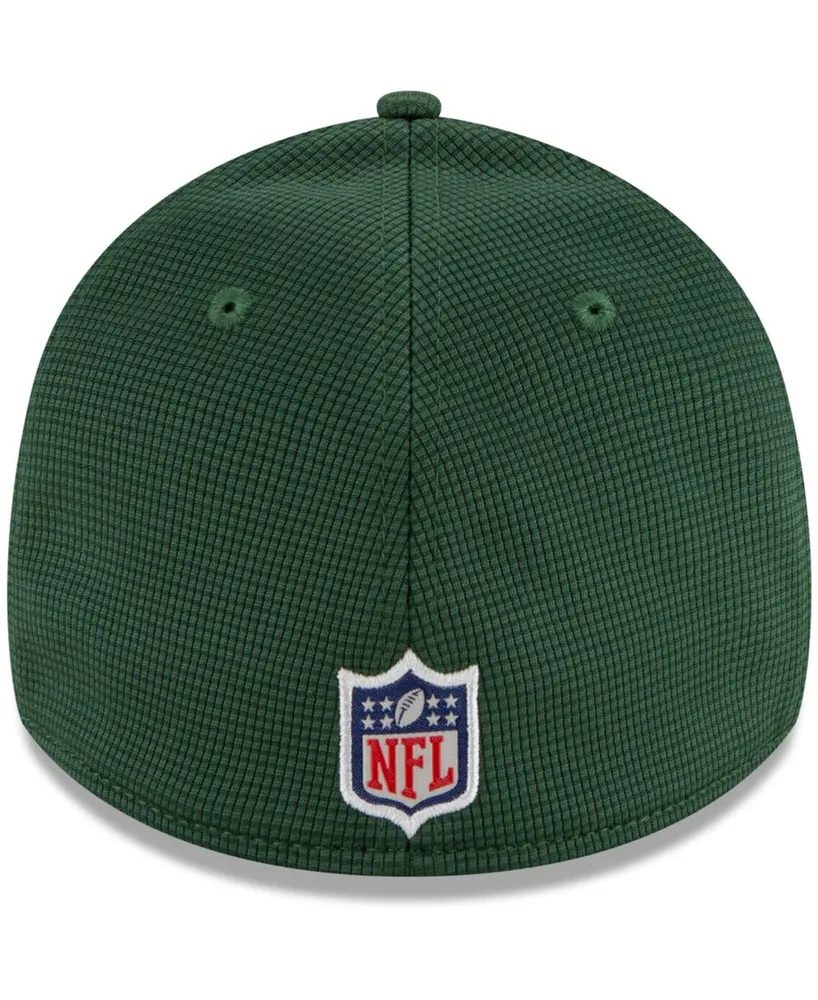 Men's Green Green Bay Packers 2021 Nfl Sideline Home 39THIRTY Flex Hat