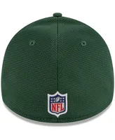 Men's Green Green Bay Packers 2021 Nfl Sideline Home 39THIRTY Flex Hat